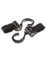 BN-8420421034880,Set 2 carlige auto pentru carucior, Jane, Fixare pe cadru, multifunctionale, Negru