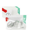 BN-8420421091654,Set 5 pungi de sterilizare, Jane, Pentru microunde, Gata in 90 de secunde, 28 x 21 cm