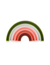 BN-8420421093221,Jucarie stivuire copii, Jane, Forma pepene, dezvolta motricitatea fina, Watermelon