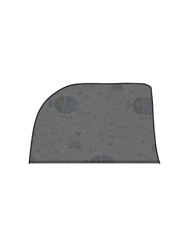 BN-8420421082669,Set 2 parasolare plasa auto cu acoperire 100%, Jane, Universale, Usor de instalat, fara ventuze, Lazuli Blue