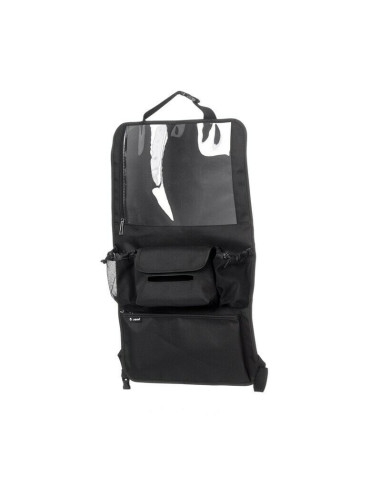 BN-8420421091548,Organizator auto, Jane, Cu suport pentru tableta, Cu multiple buzunare, 2 x 38 x 64 cm, Black