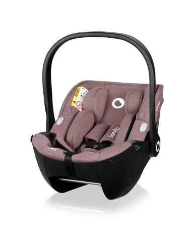 BN-LO-MOXIE_I-SIZE_PINK_MAUVE,Scoica auto, Lionelo, Moxie, i-Size, 40-87 cm, Tetiera reglabila, intarita cu spuma de memorie, Ca