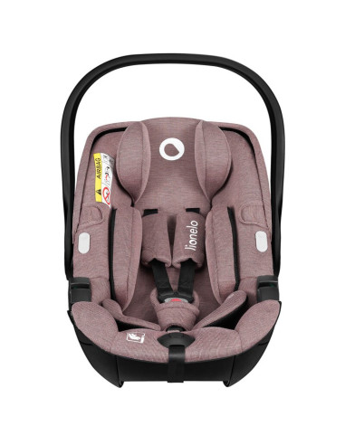 BN-LO-MOXIE_I-SIZE_PINK_MAUVE,Scoica auto, Lionelo, Moxie, i-Size, 40-87 cm, Tetiera reglabila, intarita cu spuma de memorie, Ca