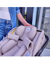 BN-LO-MOXIE_I-SIZE_PINK_MAUVE,Scoica auto, Lionelo, Moxie, i-Size, 40-87 cm, Tetiera reglabila, intarita cu spuma de memorie, Ca