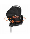 BN-LO-MOXIE_I-SIZE_BASE_BLACK,Baza scaun auto i-Size, Lionelo, Moxie, Rotativa 360, Cu isofix si picior stabilizator, Cu indicat
