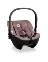 BN-LO-MOXIE_I-SIZE _SET_PINK_MAUVE,Scoica auto, Lionelo, Moxie, i-Size, Include baza rotativa 360 cu picior de fixare, 40-87 cm,
