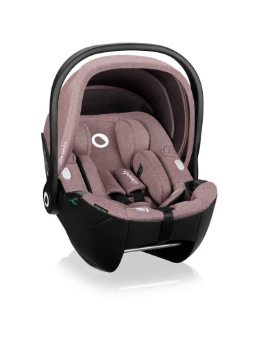 BN-LO-MOXIE_I-SIZE _SET_PINK_MAUVE,Scoica auto, Lionelo, Moxie, i-Size, Include baza rotativa 360 cu picior de fixare, 40-87 cm,
