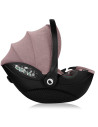 BN-LO-MOXIE_I-SIZE _SET_PINK_MAUVE,Scoica auto, Lionelo, Moxie, i-Size, Include baza rotativa 360 cu picior de fixare, 40-87 cm,