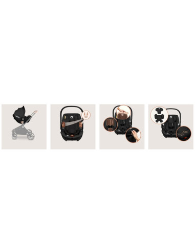BN-LO-MOXIE_I-SIZE _SET_PINK_MAUVE,Scoica auto, Lionelo, Moxie, i-Size, Include baza rotativa 360 cu picior de fixare, 40-87 cm,