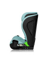BN-LO-NEAL_I-SIZE_GREEN_TURQUOISE,Scaun auto i-Size, Lionelo, Neal, Spatar reglabil in 4 pozitii, Tetiera in 10 pozitii, Suport