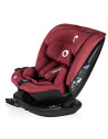 BN-LO-BASTIAAN_RWF_ISIZE_RED_BURGUNDY,Scaun auto, Lionelo, Bastiaan RWF i-Size, Pozitie de somn, Protectie laterala, Rotire 360 