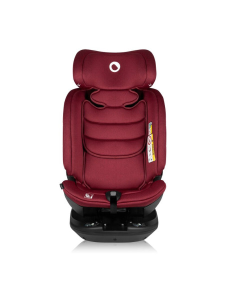 BN-LO-BASTIAAN_RWF_ISIZE_RED_BURGUNDY,Scaun auto, Lionelo, Bastiaan RWF i-Size, Pozitie de somn, Protectie laterala, Rotire 360 