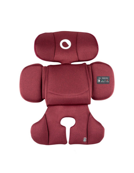 BN-LO-BASTIAAN_RWF_ISIZE_RED_BURGUNDY,Scaun auto, Lionelo, Bastiaan RWF i-Size, Pozitie de somn, Protectie laterala, Rotire 360 