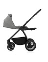 BN-LO-MERIL_2IN1_GREY_STONE,Carucior 2 in 1, Lionelo, Meril, Cu landou si scaun cu dimensiune XL, Reversibil, Cu sistem de venti