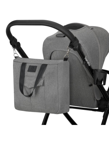 BN-LO-MERIL_2IN1_GREY_STONE,Carucior 2 in 1, Lionelo, Meril, Cu landou si scaun cu dimensiune XL, Reversibil, Cu sistem de venti