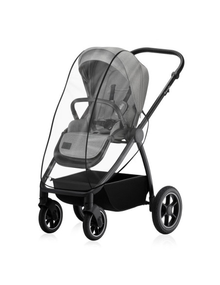 BN-LO-MERIL_2IN1_GREY_STONE,Carucior 2 in 1, Lionelo, Meril, Cu landou si scaun cu dimensiune XL, Reversibil, Cu sistem de venti