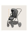 BN-LO-MERIL_2IN1_GREY_STONE,Carucior 2 in 1, Lionelo, Meril, Cu landou si scaun cu dimensiune XL, Reversibil, Cu sistem de venti