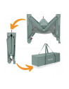 BN-LO-ELLEN_GREEN_SAGE,Patut pliant multifunctional, Lionelo, Ellen, Cu laterala culisanta, Nivel suplimentar, Intrare laterala 