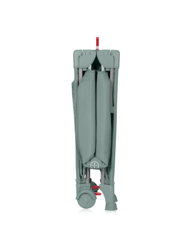 BN-LO-ELLEN_GREEN_SAGE,Patut pliant multifunctional, Lionelo, Ellen, Cu laterala culisanta, Nivel suplimentar, Intrare laterala 