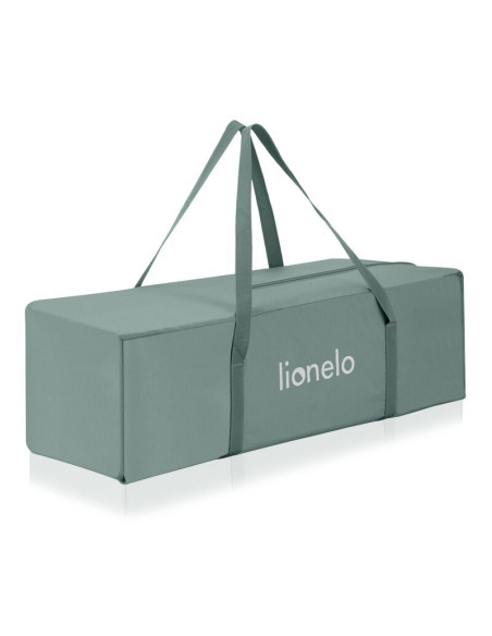 BN-LO-ELLEN_GREEN_SAGE,Patut pliant multifunctional, Lionelo, Ellen, Cu laterala culisanta, Nivel suplimentar, Intrare laterala 