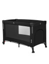 BN-LO-ELLEN_BLACK_CARBON,Patut pliant multifunctional, Lionelo, Ellen, Cu laterala culisanta, Nivel suplimentar, Intrare lateral