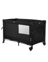 BN-LO-ELLEN_BLACK_CARBON,Patut pliant multifunctional, Lionelo, Ellen, Cu laterala culisanta, Nivel suplimentar, Intrare lateral