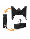 BN-LO-ELLEN_BLACK_CARBON,Patut pliant multifunctional, Lionelo, Ellen, Cu laterala culisanta, Nivel suplimentar, Intrare lateral