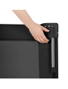 BN-LO-ELLEN_BLACK_CARBON,Patut pliant multifunctional, Lionelo, Ellen, Cu laterala culisanta, Nivel suplimentar, Intrare lateral