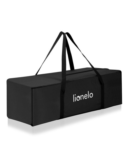 BN-LO-ELLEN_BLACK_CARBON,Patut pliant multifunctional, Lionelo, Ellen, Cu laterala culisanta, Nivel suplimentar, Intrare lateral