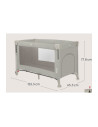 BN-LO-ELLEN_BLACK_CARBON,Patut pliant multifunctional, Lionelo, Ellen, Cu laterala culisanta, Nivel suplimentar, Intrare lateral