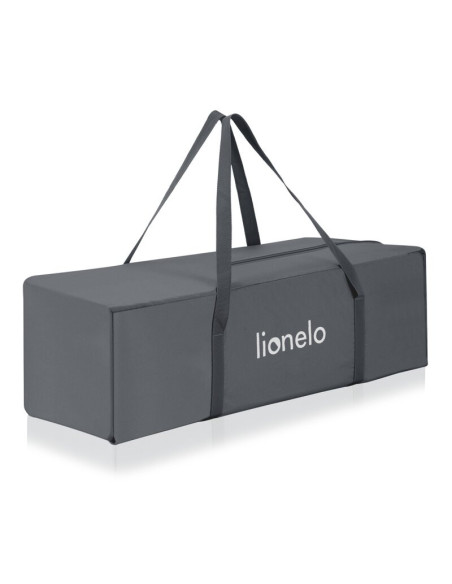 BN-LO-ELLEN_GREY_CONCRETE,Patut pliant multifunctional, Lionelo, Ellen, Cu laterala culisanta, Nivel suplimentar, Intrare latera