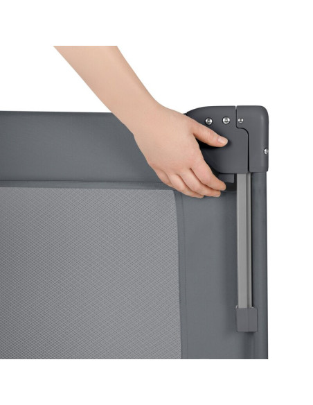 BN-LO-ELLEN_GREY_CONCRETE,Patut pliant multifunctional, Lionelo, Ellen, Cu laterala culisanta, Nivel suplimentar, Intrare latera