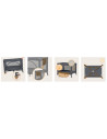 BN-LO-ELLEN_GREY_CONCRETE,Patut pliant multifunctional, Lionelo, Ellen, Cu laterala culisanta, Nivel suplimentar, Intrare latera