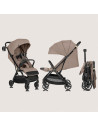 BN-LO-BESS_BEIGE_SAND,Carucior sport, Lionelo, Bess, Greutate 7.5 kg, Sustine 22 kg, 6 luni+, Capotina impermeabila si protectie