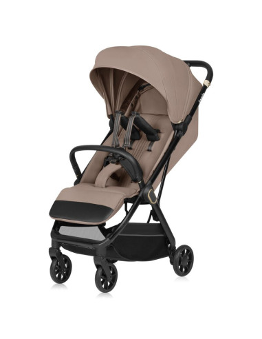 BN-LO-BESS_BEIGE_SAND,Carucior sport, Lionelo, Bess, Greutate 7.5 kg, Sustine 22 kg, 6 luni+, Capotina impermeabila si protectie