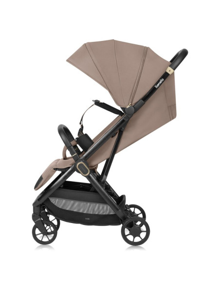 BN-LO-BESS_BEIGE_SAND,Carucior sport, Lionelo, Bess, Greutate 7.5 kg, Sustine 22 kg, 6 luni+, Capotina impermeabila si protectie