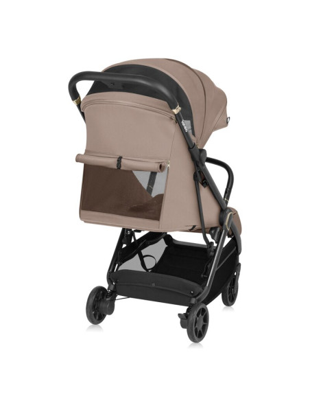 BN-LO-BESS_BEIGE_SAND,Carucior sport, Lionelo, Bess, Greutate 7.5 kg, Sustine 22 kg, 6 luni+, Capotina impermeabila si protectie