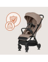 BN-LO-BESS_BEIGE_SAND,Carucior sport, Lionelo, Bess, Greutate 7.5 kg, Sustine 22 kg, 6 luni+, Capotina impermeabila si protectie