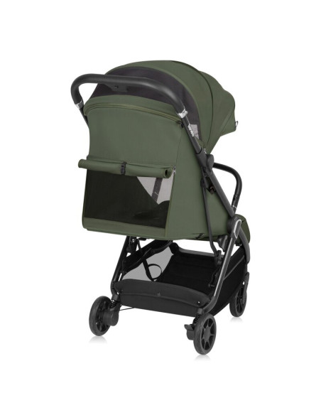 BN-LO-BESS_GREEN_FOREST,Carucior sport, Lionelo, Bess, Greutate 7.5 kg, Sustine 22 kg, 6 luni+, Capotina impermeabila si protect