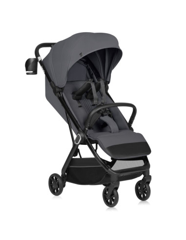 BN-LO-BESS_GREY_STONE,Carucior sport, Lionelo, Bess, Greutate 7.5 kg, Sustine 22 kg, 6 luni+, Capotina impermeabila si protectie