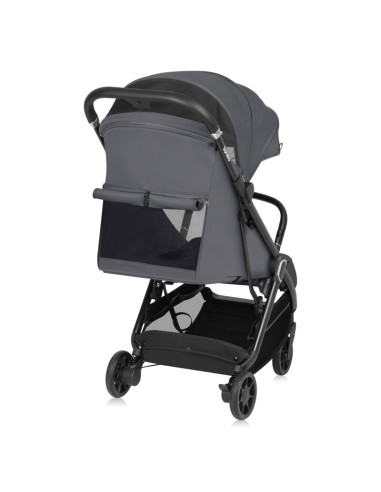 BN-LO-BESS_GREY_STONE,Carucior sport, Lionelo, Bess, Greutate 7.5 kg, Sustine 22 kg, 6 luni+, Capotina impermeabila si protectie