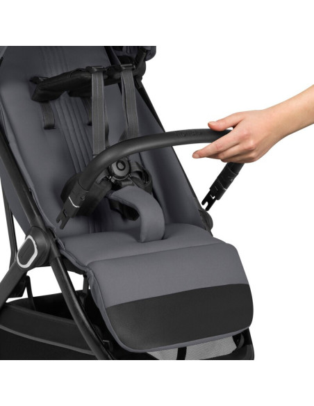 BN-LO-BESS_GREY_STONE,Carucior sport, Lionelo, Bess, Greutate 7.5 kg, Sustine 22 kg, 6 luni+, Capotina impermeabila si protectie