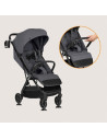 BN-LO-BESS_GREY_STONE,Carucior sport, Lionelo, Bess, Greutate 7.5 kg, Sustine 22 kg, 6 luni+, Capotina impermeabila si protectie