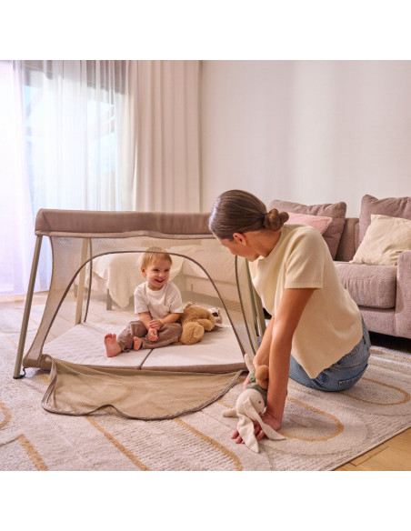 BN-LO-ALICE_GREY,Patut multifunctional, Lionelo, Alice, 3 in 1, 2 trepte de inaltime pentru saltea, Pliabil, Material rezistent 