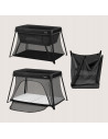 BN-LO-ALICE_BLACK,Patut multifunctional, Lionelo, Alice, 3 in 1, 2 trepte de inaltime pentru saltea, Pliabil, Material rezistent