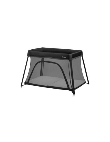 BN-LO-ALICE_BLACK,Patut multifunctional, Lionelo, Alice, 3 in 1, 2 trepte de inaltime pentru saltea, Pliabil, Material rezistent
