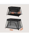 BN-LO-ALICE_BLACK,Patut multifunctional, Lionelo, Alice, 3 in 1, 2 trepte de inaltime pentru saltea, Pliabil, Material rezistent