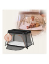 BN-LO-ALICE_BLACK,Patut multifunctional, Lionelo, Alice, 3 in 1, 2 trepte de inaltime pentru saltea, Pliabil, Material rezistent