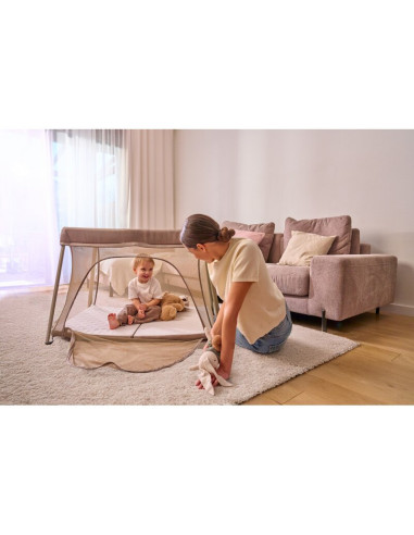 BN-LO-ALICE_BLACK,Patut multifunctional, Lionelo, Alice, 3 in 1, 2 trepte de inaltime pentru saltea, Pliabil, Material rezistent
