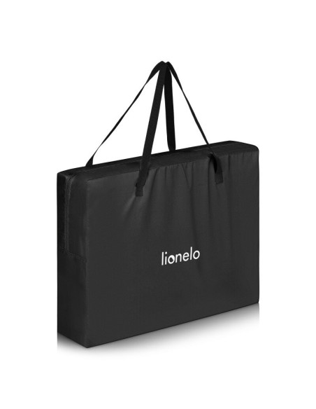 BN-LO-ALICE_BLACK,Patut multifunctional, Lionelo, Alice, 3 in 1, 2 trepte de inaltime pentru saltea, Pliabil, Material rezistent